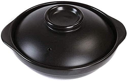 Tontopf zum Kochen Tontopf Terrakotta Schmortopf Keramiktopf (und Fassungsvermögen 0,75 l)