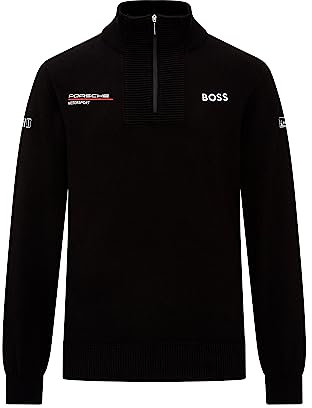 Porsche Unisexe, adulte classique, Noir , M