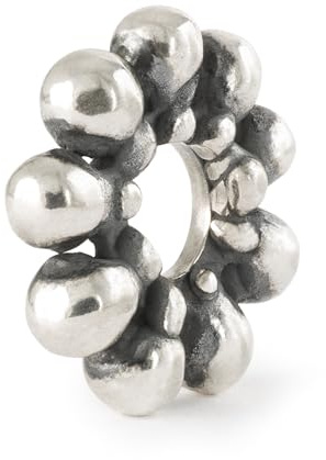 Trollbeads Frühlings Kollektion Blühende Verbindungen 2024 Silberbeads (Leuchtende Verbindungen TAGBE-10278)