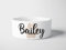 forefrontdesigns Personalised Dog Name Bowl – Custom Ceramic Dog Bowl for Water/Food, Ideal for Dogs and Cats, Personalised Cat Bowl Available in Large and Medium Sizes for Stylish Feeding.