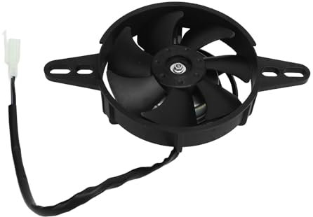 Ventilateur de Refroidissement de Moto, Ventilateur de Refroidissement de Moto Efficace 4,72 Pouces UTV Radiateur Refroidisseur Ventilateur pour Quad ATV GoKart Pit Bike