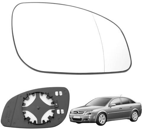 Anlseiod Spiegelglas Rechts Passend für Opel Signum/Vectra C 2002-2008 Spiegelglas AußEnspiegel Glas,Spiegelglas Verstellbar Geeignet AsphäRisch Spiegel