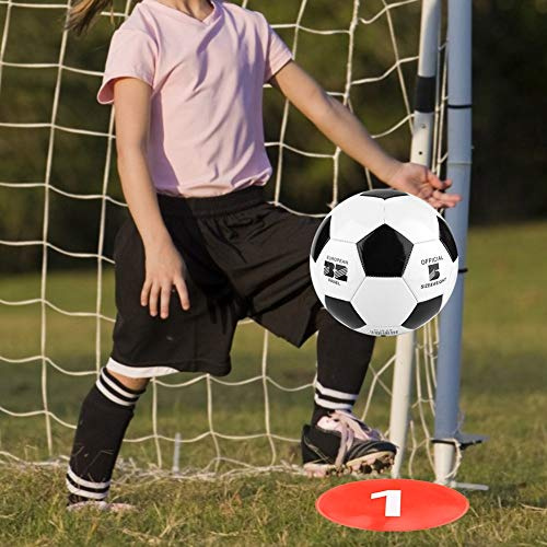 Ymiko Football Training Disc Markers Set PVC for Soccer Skateboard Inline Skating Traffic Parking Lot 10 Pcs