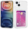 HOKIAMCN Compatible with iPhone 15 6.1-Inch Case with Card Holder Soft TPU Clear Slim Shockproof Protective Transparent Back Wallet Case Bag Cover with Card Slot (IPHONE 15 6.1-Inch)