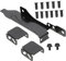 Gadpiparty 4 Sets Computer Fan Bracket Conditioner Card CPU Vent Battery Holder Portable Operated Stands Oscillating Fans Radiator Computer Fan Mount Rack Dual Fan Mount Rack Iron Black