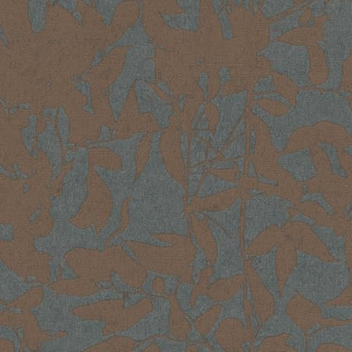 Vliestapete 10435-47 Tapete Blumen Floral 0.53 x 10.05 m Erismann Gentle Braun