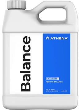 Athena Blended Balance – Flüssiger pH-Puffer und Stabilisator für RO-Wasser, Silikatformel für Hydrokultur, sedimentfrei, Dosatron-kompatibel, LQ-SIL-907.2 g