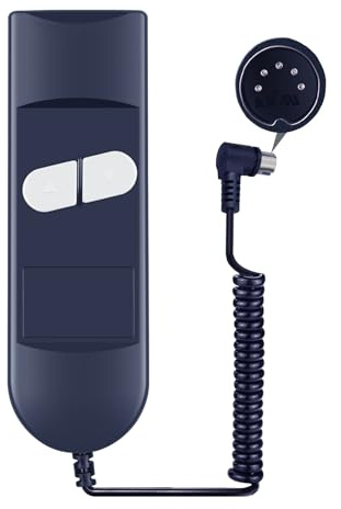RYQIF Nuovo telecomando di ricambio per telecomando universale palmare sedia a sdraio controllo elettrico con 2 pulsanti e spina a 5 pin
