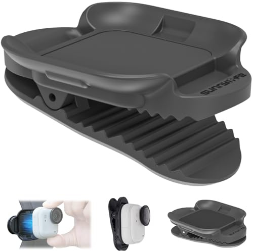 Honbobo Kamera Rucksack Clip für Insta360 GO Ultra Zubehör, Magnetische Schnellverschluss Halterung Hut Kamera Clip Rucksack Gurt Halterung für Insta360 GO Ultra Zubehör