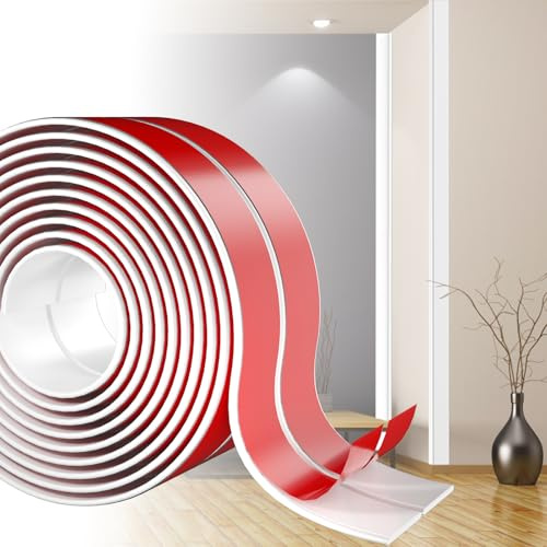 Flexible Zierleiste Selbstklebend 4cm X 6m, TPE Winkelprofil Weiß | Selbstklebende Weichsockelleiste Für Wand, Küche Und Bad. Flexible Kantenschutz Leiste Für Ecken Und Fliesen Ohne Bohren