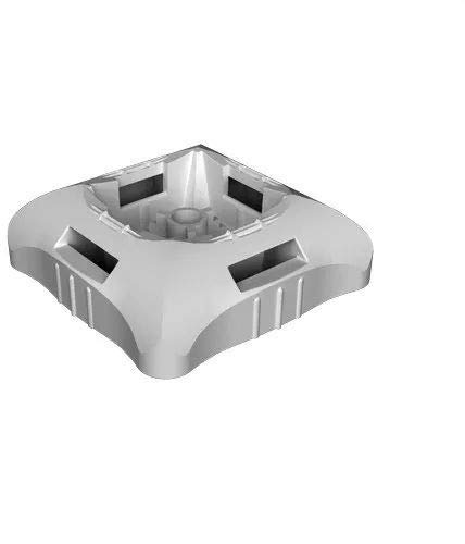 Unex 25501-3 - Base para clavo u63x gris ral7035