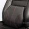 KOYOSO Cuscino Lombare Auto Cuscini per Schiena Lombare Supporto in Pelle Ergonomico Supporto Ammortizzatore Memory Cotone Nero