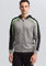 Erima Liga 2.0 Kapuzenjacke grauschwarzgruen, 4XL Herren