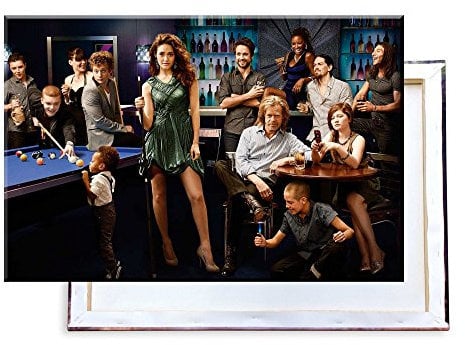 Unified Distribution Shameless TV Serie - 120x80 cm - Bilder & Kunstdrucke fertig auf Leinwand aufgespannt und in erstklassiger Druckqualität