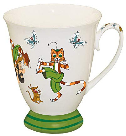 Sammeltasse Pettersson & Findus: 8,5 cm, Porzellan (Geschirr)