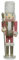 TRADITIONAL Wooden CHRISTMAS NUTCRACKER SOLDIER Decorations - Rose Pink/White/Champagne Gold - 25cm - KING, SOLDIER or PAIR