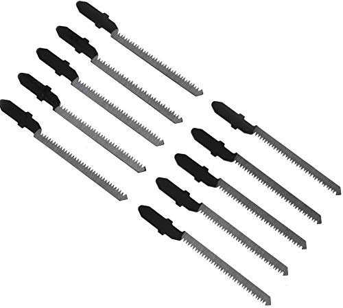 Be In Your Mind Lame Per Seghetto Alternativo Con Attacco A T T101AO Kit Di Utensili Da Taglio Per Lame Curve HCS Per Pavimenti In Laminato Legno Plastica 10 Pezzi