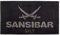 Sansibar Badematte ca.70x120 cm Badteppich Badvorleger Anthrazit/Taupe