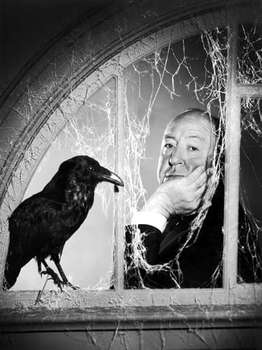 Alfred Hitchcock (The Birds) - Poster cm. 30 x 40