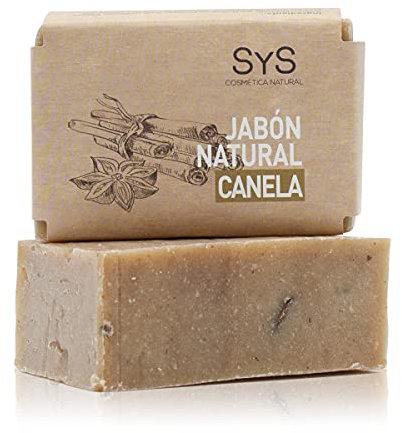 Labnatur Jabón Natural de Canela – Vegano y Artesanal con Aceite y Polvo de Canela – Tonifica, Estimula e Hidrata – Antioxidante y Suavizante – Hecho en España – 100g