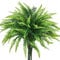 HBell Lot de 12 plantes artificielles résistantes aux UV pour intérieur et extérieur