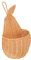 Zerodis Rattan-Wandkorb, Rattan-HäNgekorb, Flexible Verwendung FüR Badezimmer