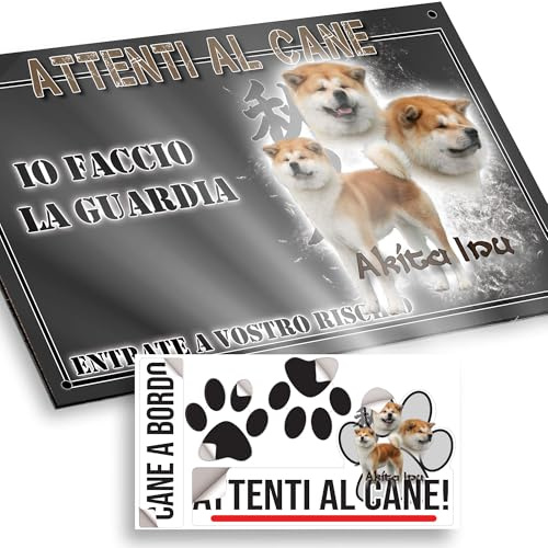 Attenti al cane Akita