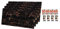 IZODEKOR Wandverkleidung Marmoroptik -4 Pcs 120x60cm- Alternative zu Badfliese/Küchenfliese, Duschwandpaneele, Wandpaneel für Küchenrückwand, Badezimmer, mit 4x Montagekleber | Dragon