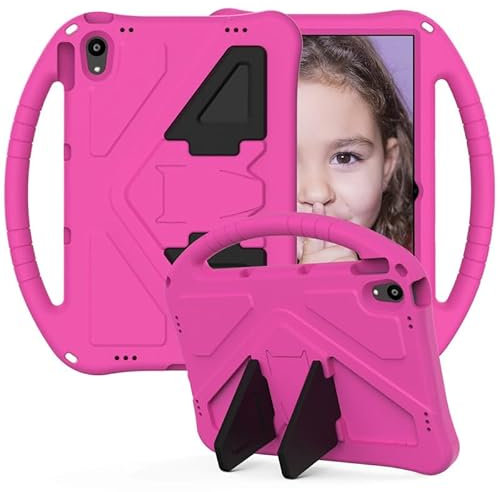 Étui pour enfants pour tablette Lenovo Tab P11/P11 Plus 11, housse de protection compatible avec TB-J606 TB-J607F - Avec poignée et support - Convient aux enfants - Durable, léger, résistant aux