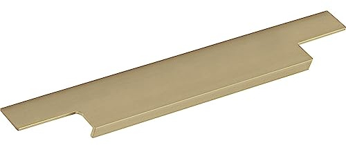 FURNIPART Griffleiste Trim Breite 1095mm - Griff Profilleiste - Kantengriff ohne überstehenden Rand, Aluminium Messing gebürstet