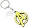 Marvel Avenger A Logo Golden Tone Metal Keychain & Key Ring for Car Bike Home Keys | Key Chain for Kids Men Women Boys Girls Tag Metal Pendant for Bike Home Office Keys Collectible Metal Keychain,