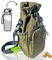 oh RibbyPup Wasserdichte Tasche für Spaziergänge und universeller Wasserflaschenhalter, eingebauter Kotbeutelspender, Unisex, Cross-Body-Leckerli-Tasche, Spazierengehen, Wandern, Hundetraining,
