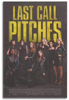 VZRSQZK Pitch Perfect 3 Filmposter, dekoratives Gemälde, Leinwand-Wandposter und Kunstdruck, modernes Familienschlafzimmer-Dekor-Poster, 20 x 30 cm