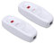 BuxiuGK 2Pcs Interruptor Torpedo,AC 250V 10A Interruptor Lampara Interruptor de Cable en Línea ON/Off con Indicadora LED para lámparas de mesa, lámparas de espejo,Blanco