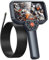 DEPSTECH IPS-Display, 12,7 cm (5 Zoll), Endoskop-Kamera, tragbares Doppelobjektiv, Endoskop mit Licht, 1080P wasserdicht, Kamera, Inspektionskanalisierung, geteilter Bildschirm, TF-Karte 32 GB,