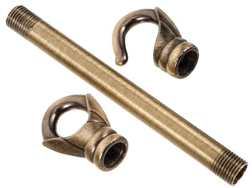 DOITOOL Tirante Portante Del Lampadario Ganci Da Soffitto Per Carichi Pesanti Gancio Da Soffitto Per Lampada a Sospensione Gancio Per Luci Tubo Del Lampadario Lampade Metallo Anelli