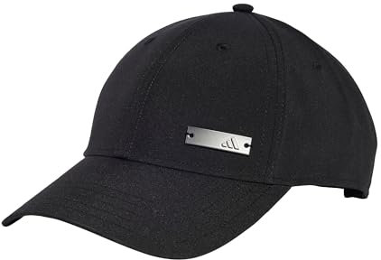 Adidas Unisex Baseball Lightweights Cap Metal, Black, M