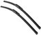 Auto SCHEIBENWISCHER Für Audi A6 C6 4F 2004-2008 2009 2010 2011 Auto Wischer Klingen Windschutzscheibe Windschutzscheibe Sauber Naturl Gummi Autos Scheibenwischer Zubehör(Left Steering)