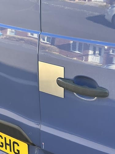 Transit Custom Rear Door Security Anti Theft Plate 2012-2023