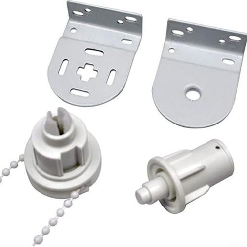 Functional Roller Blind Fitting Kit, For 28mm, 32mm Tubes Heavy Duty Brackets, for Roller, Roman, Vertical, Venetian Blind(32mm)