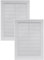 Vent Systems 180 x 250 mm / 7 x 10 Inch White Soffit Vent Cover - Pack of 2 - Flat Rectangular Air Vent Louver - Grille Cover - Built-in Insect Screen - HVAC Vents for Bathroom, Home Office, Kitchen