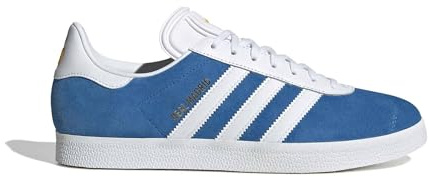 Adidas Men's Gazelle BLUEBIRDFtwr 8.5 US, Bluebird/White/Crew Yellow, 7.5 UK