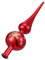 PHENOFICE Vintage Christmas Tree Toppers Shiny Metallic Spherical Ornaments for Holiday Decoration Premium Lightweight Easy to Place Xmas