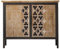 Retro-Sideboard aus Massivholz mit dekorativer Ablage, multifunktionaler Spind für den Innenbereich, zur Aufbewahrung und Präsentation von Tee