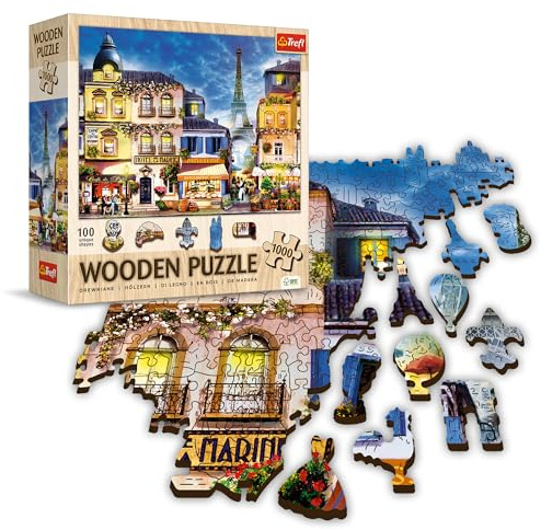 Holz Puzzle 1000 - Französische Allee