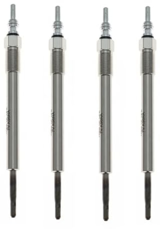 Heater Glow Plug Compatible With Jaguar For Xe 2015 For Xf For F-Pace 2016 For E-Pace 2017 LR073727 Vehicl Diesel Auxiliary Glow Plug(4PCS)(4PCS)
