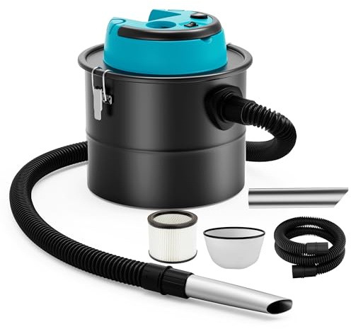 YOWMOFT Cordless Ash Vacuum for Makita 18V Battery, 4 Gal (Tool Only)