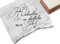 Stempel Frohe Weihnachten & ein glückliches neues Jahr! - Weihnachtsstempel Textstempel Handschrift - Karten Tischdeko Weihnachtsdeko - zAcheR-fineT