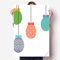 DIYthinker Ostern Religion Festival Hängen gefärbtes Ei Vinylwand-Aufkleber Poster Mural Tapete Raum Aufkleber 80X55Cm 80Cm X 55Cm Mehrfarbig