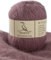 TEHETE 100% Angorawolle Garn zum Stricken, Häkelgarn 38 Farben 325 Merter 50g 2-fädig je Knäuel,weich und leicht,Dunkelrosa,850